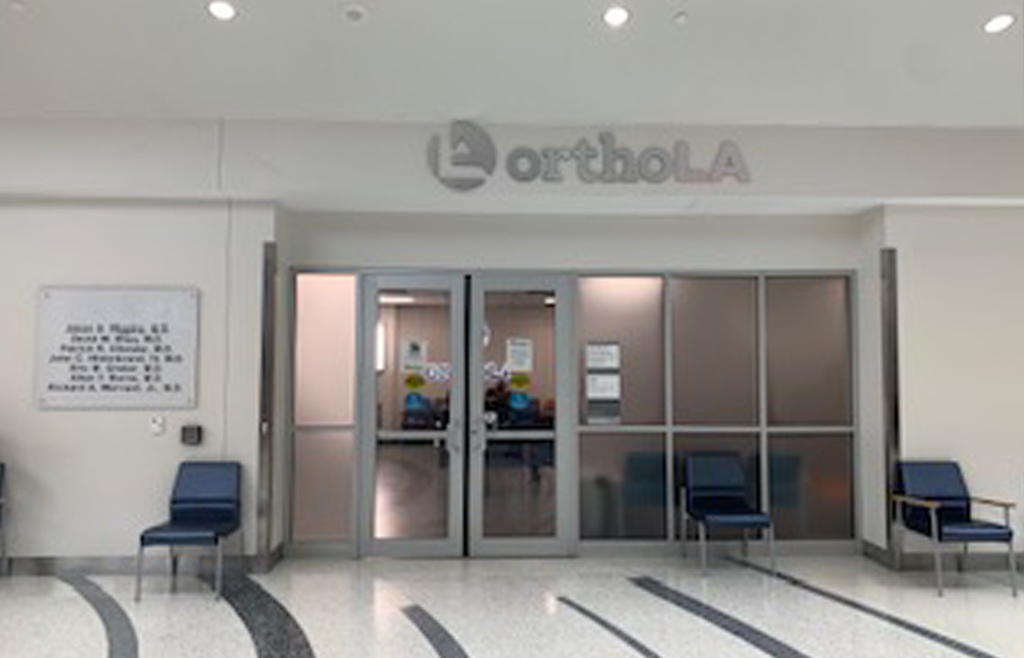OrthoLA Thibodaux Office Entrance